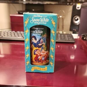 Disney Snow White Collector Series Glass